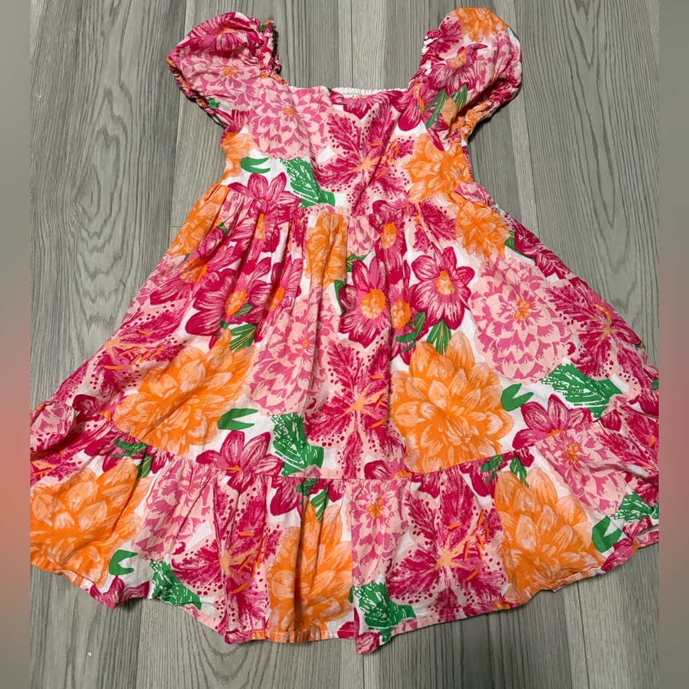 Joie Girls Vibrant Floral Dress Size 6